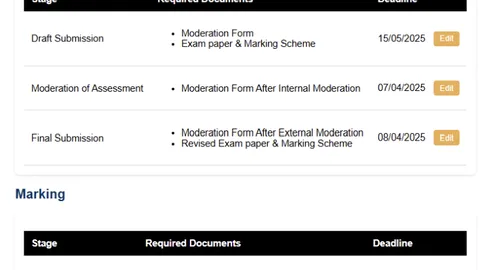 Exam Document Management System screenshot 6