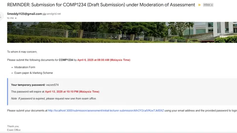 Exam Document Management System screenshot 7